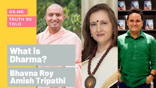 What Is Dharma – Bhavna amp Amish Tripathi in Conversation With Om Swami [upl. by Adhamh]