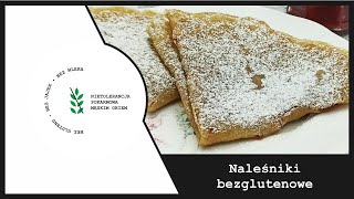 Naleśniki bez glutenu bez jajek bez mleka wegańskie [upl. by Donnell]