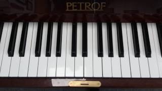 D minor scale  natural  piano [upl. by Murdoch]