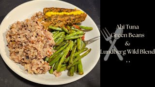 CWB Ahi Tuna × Green Beans amp Wild Blend Rice [upl. by Kcirdaed]