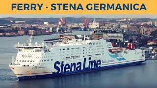 Departure of ferry STENA GERMANICA in Göteborg Stena Line [upl. by Girish]