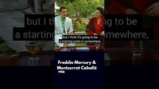 Freddy Mercury on opening performance with Montserrat Caballe [upl. by Alyakam]