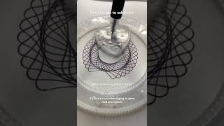 Geometric patterns spirographasmr spirograph satisfying geometricpatterns asmr viralshorts [upl. by Nylessej837]