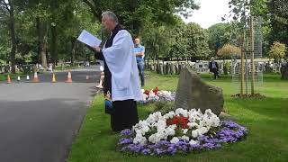 Lancaster Bomber PB304 80th Anniversary Memorial Service 28th July 2024 [upl. by Anthiathia416]