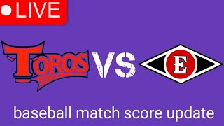 Tores del Esta vs Leones del Escogido live Baseball match score update today  2024 [upl. by Nonnag]