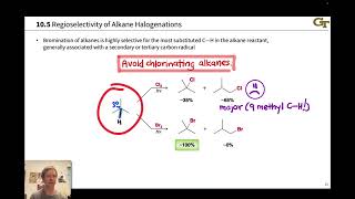 Radical Initiators and Inhibitors Radical Bromination of Alkanes [upl. by Kimball913]