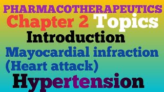 Pharmacotherapeutics chapter 2 cardiovascular system part 1d pharma 2nd year Hindi Notes [upl. by Denae]