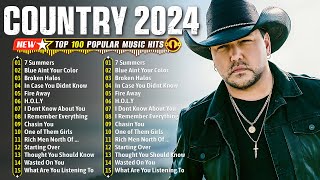 Country Songs 2024  Jason Aldean Luke Combs Luke Bryan Chris Stapleton Morgan Wallen Lee Brice [upl. by Anialam]