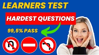 Learners License Test HARDEST Questions 2022 EXPLAINED [upl. by Accever]