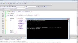 Vigenère Cipher encryption c program [upl. by Charita]