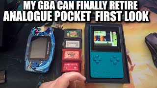 The Analogue Pocket is HERE First Impressions my GBA can finally rest [upl. by Knowles11]