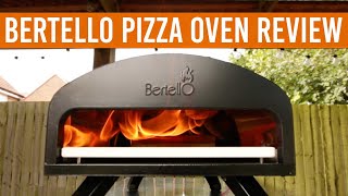 Bertello Pizza Oven Review  Pizza Cook using Gas amp Wood Fire [upl. by Hughett]