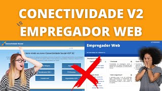 CONECTIVIDADE v2 vs ERRO NO EMPREGAOR WEB ðŸ˜¯ conectividade empregadorweb sefip segurodesemprego [upl. by Neetsirk]