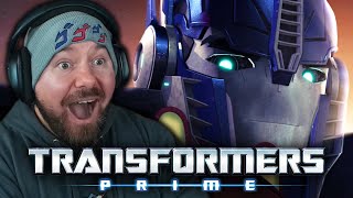 PRIMES ENDING WAS INCREDIBLE Transformers Prime Beast Hunters Predacon Rising MOVIE REACTION [upl. by Renruojos481]