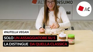 Nutella vegan o classica Solo un assaggiatore su 5 le sa distinguere [upl. by Steinke]