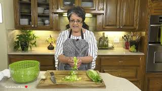 How to Cut Romaine Lettuce Beautifully Every Time  Quick and easy ❤️ [upl. by Rehpatsirhc561]