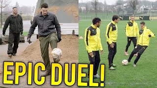 Epic duel F2 vs BVB Dortmund featuring Hummels Aubameyang Schmelzer [upl. by Eidda952]