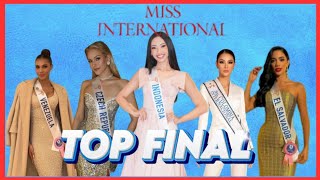 Miss International 2024  CANDIDATES FAVORITES FINAL [upl. by North]