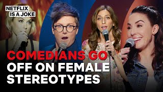 Comedians Go Off on Female Stereotypes [upl. by Chloris576]