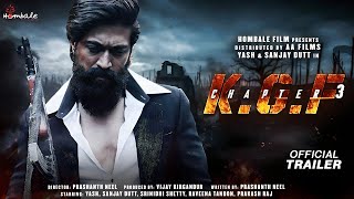 KGF Chapter 3  Official Conceptual Trailer  Yash  Prashanth Neel  Vijay Kiragandur  Sanjay Dutt [upl. by Aihsad]