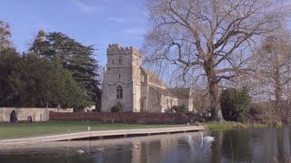 Church of St Cyr on the bank of the Stroudwater Canal Stonehouse Gloucestershire [upl. by Ylliw]