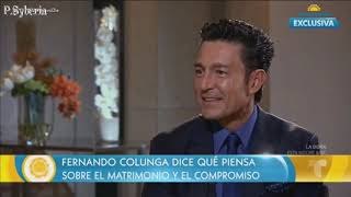 ENTREVISTA FERNANDO COLUNGA sobre su nueva telenovela [upl. by Cyndy]