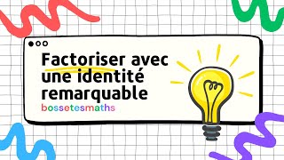 Factorisation avec identités remarquables  Partie 2 [upl. by Lili47]