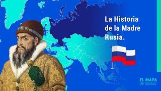 La HISTORIA de RUSIA️🇷🇺 ️en 12 MINUTOS️  El Mapa de Sebas [upl. by Goodard]