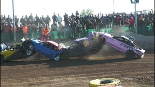 Unlimited Banger Racing  Speedway Emmen  April 2022 [upl. by Gollin]