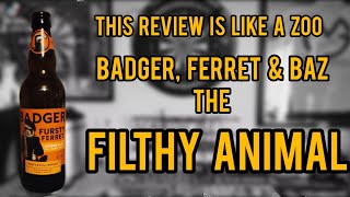 Fursty ferret amber ale 44  Badger brewery  review No 1657 [upl. by Arraes]