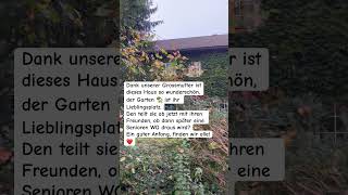 Vom Gemeinschaftsgarten zur SeniorenWG meineelterndiepflegeundich seniorenwg gartenliebe freunde [upl. by Einittirb412]