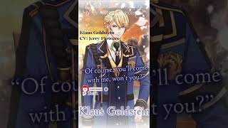 Klaus Goldstein Wizardess Heart fandub Voice Actor Reveal Announcement otome shorts voiceacting [upl. by Maillij]