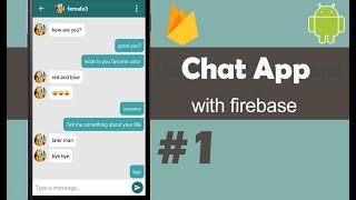 Chat App with Firebase Part 1  Setting Up The Project  Android Studio Tutorial [upl. by Callum]