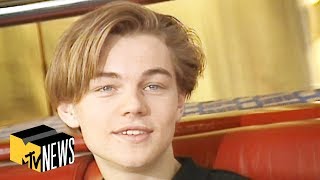 Leonardo DiCaprio in Paris 1995 🇫🇷 You Had To Be There  MTV News [upl. by Hcib102]