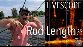 Garmin LiveScope Perfect Rod Length [upl. by Nomor]