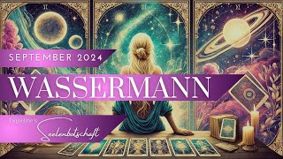 WASSERMANN ✦ SEPTEMBER 2024 ✦ Ein Mensch inspiriert Dich  Heilung eines Schmerzes  Dein Element [upl. by Som]