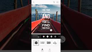 How to Fast Add Fonts and Quotes on Photos  Typcas App [upl. by Nart]