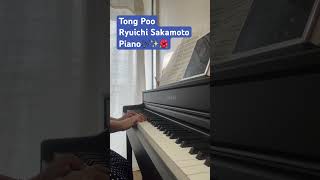 Tong PooRyuichi SakamotoPiano🎶✨🌺 [upl. by Pirzada]