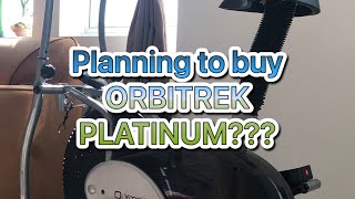 Before you buy ORBITREK PLATINUM watch this video Cross trainer review [upl. by Schroer]