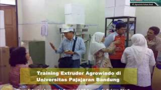 Cara Membuat Snack Dengan Mesin Ekstruder Extruder [upl. by Nalon]