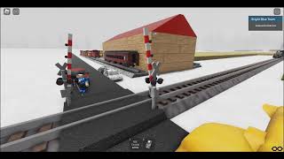 Ro Scale Strasburg Railroad Roblox Tripleheader 90 89 475 [upl. by Standice948]