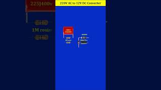 220v AC to 12v DC converter electrical [upl. by Nuhsal]