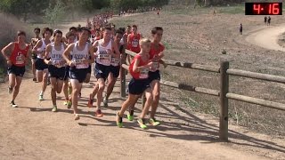 2015 XC  Mt SAC Invite  Div 1 Frosh Boys Heat 5 of 5 Race 82 [upl. by Hafeetal]