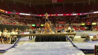 Lauren OBrochta Iowa State 2024 Beam vs BYU [upl. by Carita]