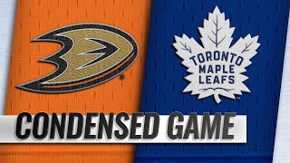 020419 Condensed Game Ducks  Maple Leafs [upl. by Erika]