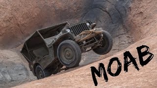 Willys Jeeps DOMINATE Moab [upl. by Loftis]