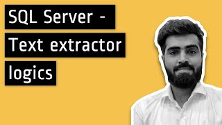 How to extract string between symbols in Sql Server [upl. by Natsirhc349]