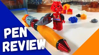 Quick Review Tahu Nuva Pen  Bionicle [upl. by Nitnilc388]