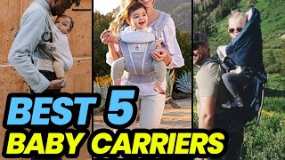 Top Baby Carriers for New Parents in 2024 [upl. by Ericha]