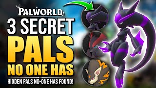 Palworld  3 SECRET PALS No One Has Found  New Pals Hidden In Game  Future DLC Pals [upl. by Perkin]